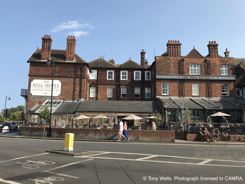 Bell Hotel, Sandwich - External #2 © Tony Wells. (Pub, External). Published on 19-08-2024 