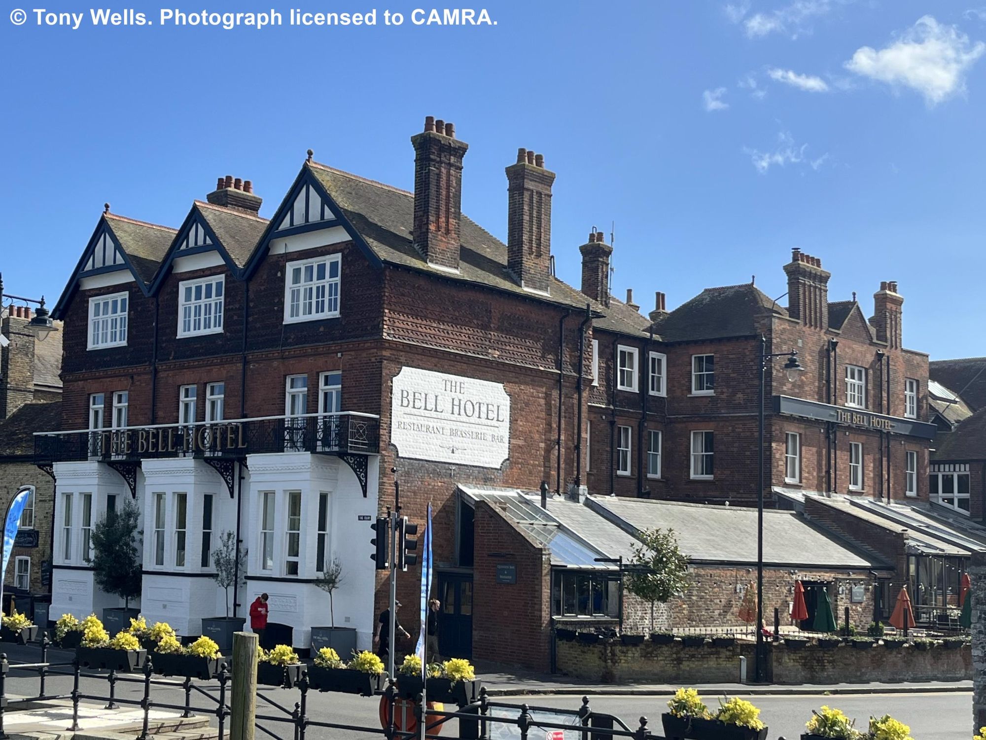 Bell Hotel, Sandwich - External #1 © Tony Wells. (Pub, External, Key). Published on 21-04-2026