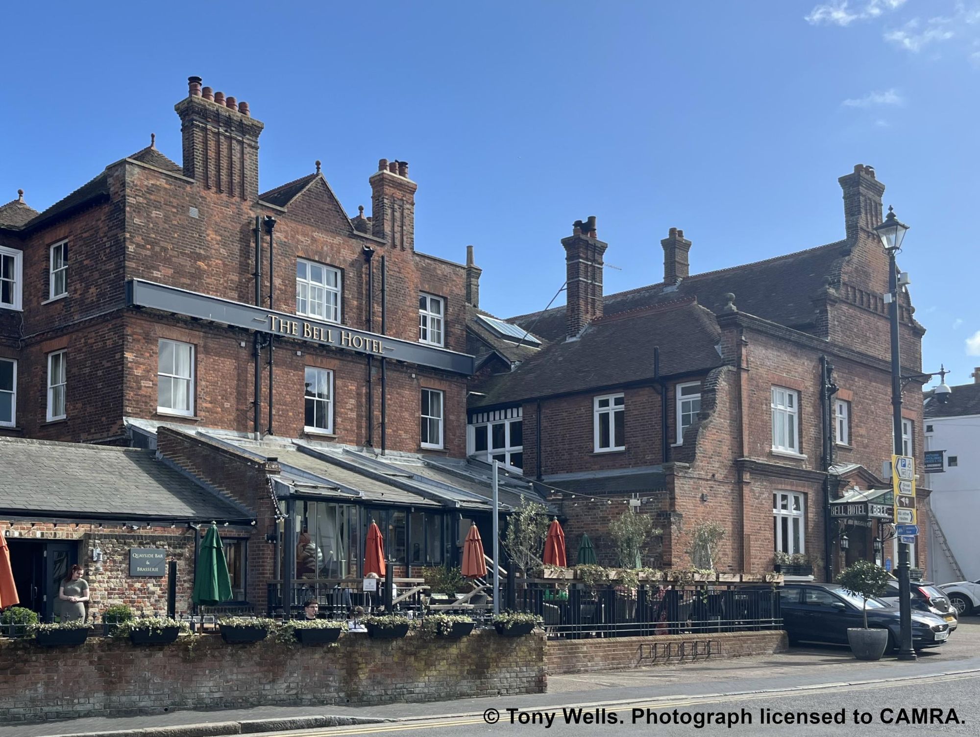 Bell Hotel, Sandwich - External #2 © Tony Wells. (Pub, External). Published on 21-04-2026