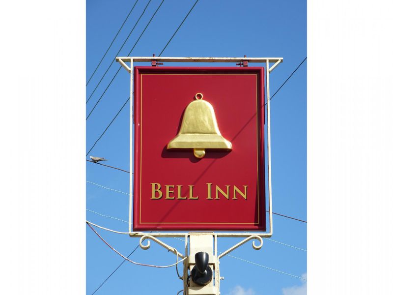 Bell Inn, Shepherdswell - Sign © Tony Wells. (Pub, Sign). Published on 20-06-2021