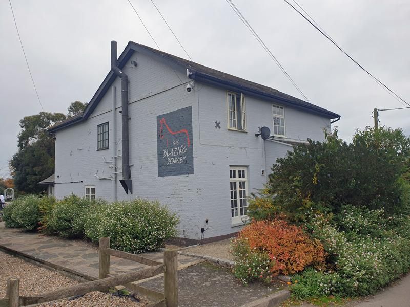 Blazing Donkey, Ham - External #2 © Richard Adam. (Pub, Key). Published on 06-01-2022