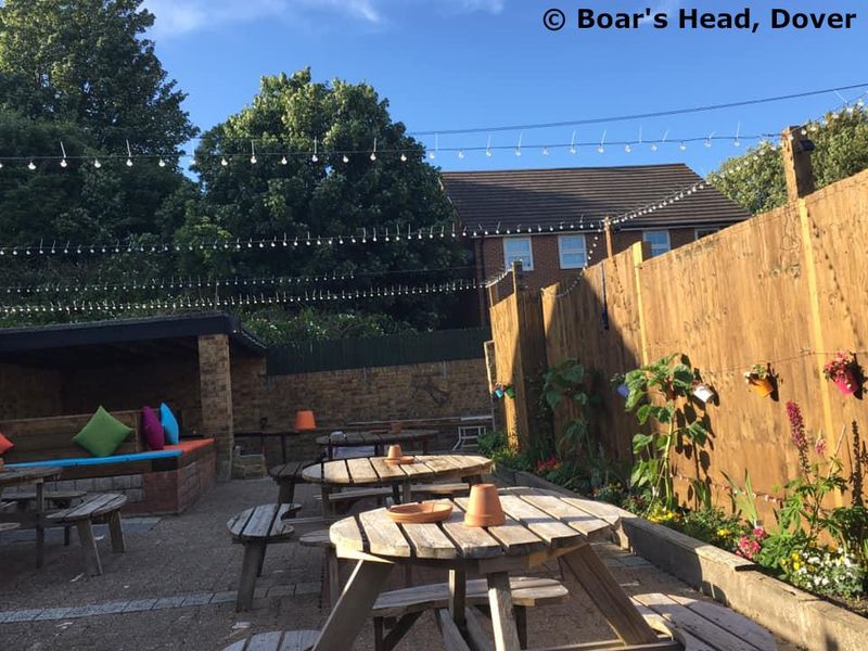 Boar's Head, Dover - Garden © Boar's Head. (Pub, Garden). Published on 11-04-2021