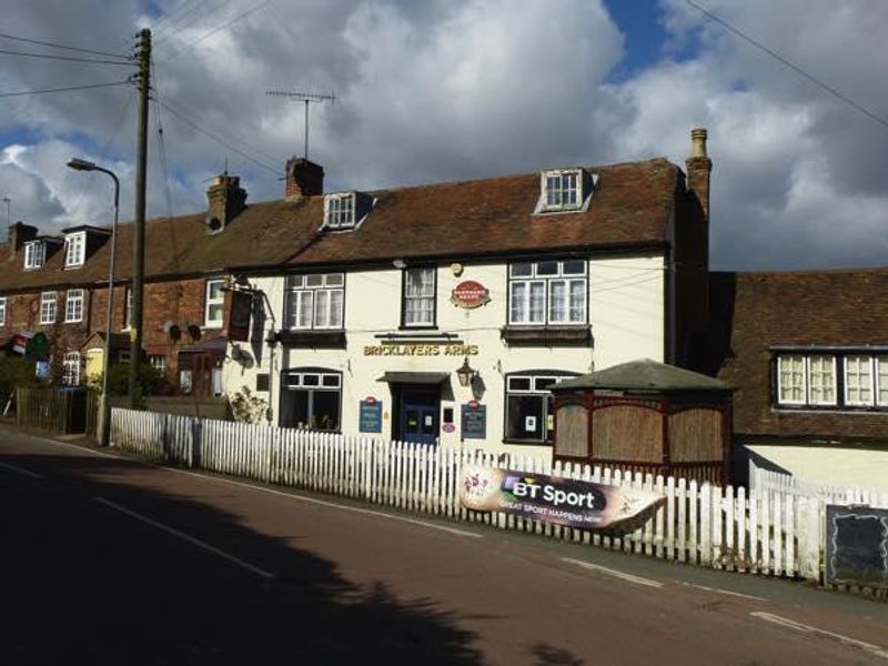 Bricklayers Arms, Shepherdswell - External © Tony Wells. (Pub, External, Key). Published on 31-03-2015