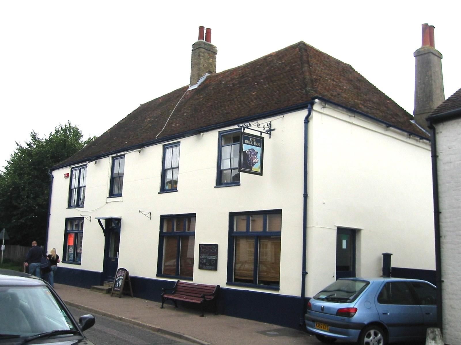 Bull Inn, Eastry - External © Tony Wells. (Pub, External, Key). Published on 03-09-2022