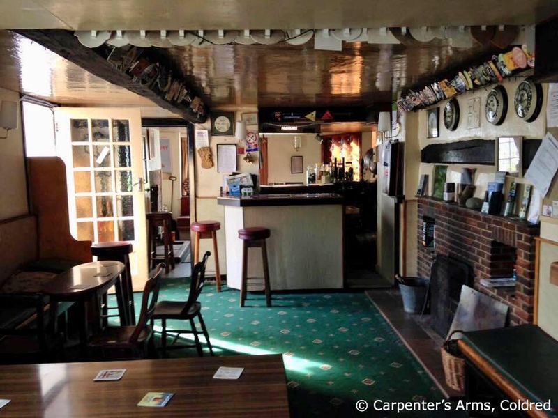 Carpenters Arms, Coldred - Bar © Carpenters Arms. (Pub, Bar). Published on 09-05-2021