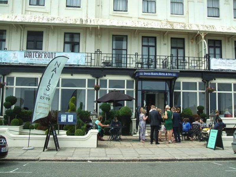 Dover Marina Hotel, Dover - Street View. (Pub, External, Key). Published on 21-06-2015