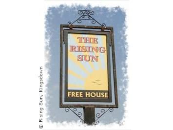 Rising Sun, Kingsdown - Sign © Rising Sun. (Pub, Sign). Published on 04-04-2022