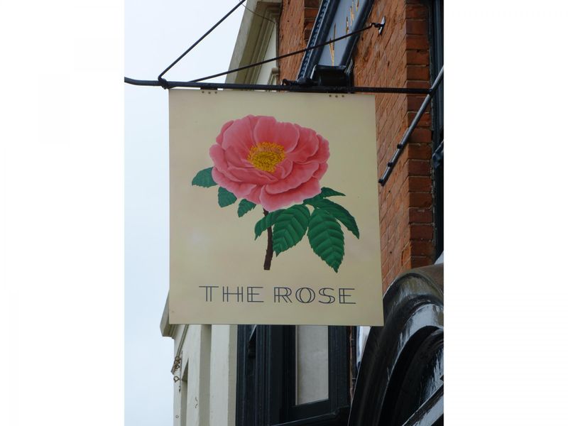 Rose Hotel, Deal - Sign © Tony Wells.. (Pub, Sign). Published on 30-04-2018