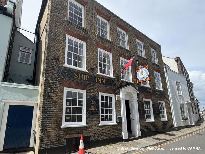 Ship Inn, Deal - External © Scott Spencer. (Pub, External, Key). Published on 19-05-2026