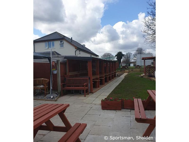 Sportsman, Sholden - Garden #1 © Sportsman. (Pub, Garden). Published on 11-05-2021