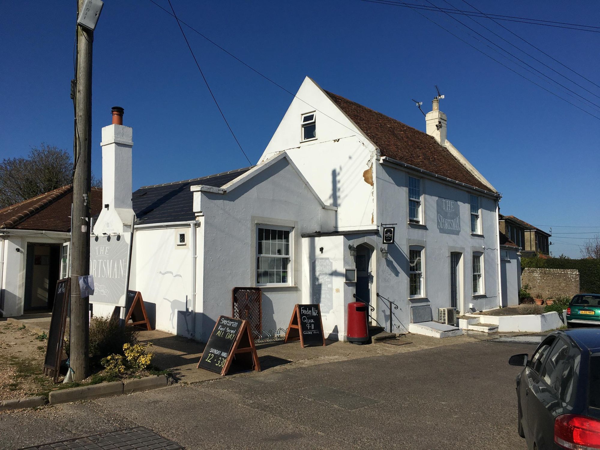 Sportsman, Sholden - External © Tony Wells. (Pub, External, Key). Published on 23-03-2022