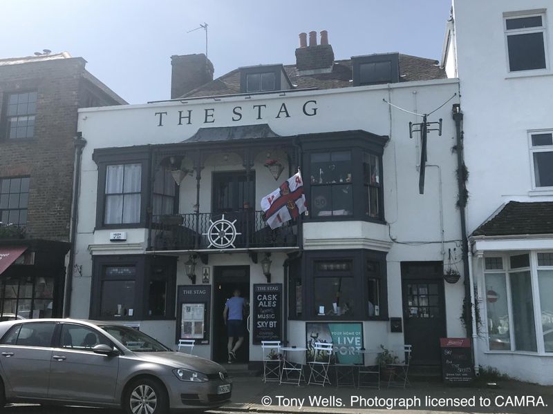 Stag, Walmer - External © Tony Wells.. (Pub, External, Key). Published on 12-05-2024