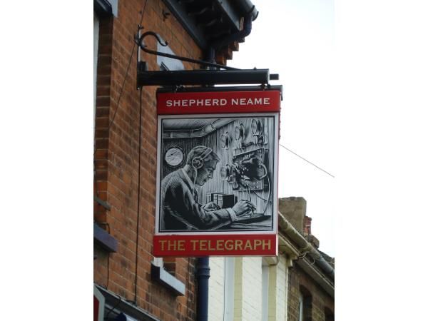 Telegraph, Deal - Sign. (Pub, Sign). Published on 04-05-2015
