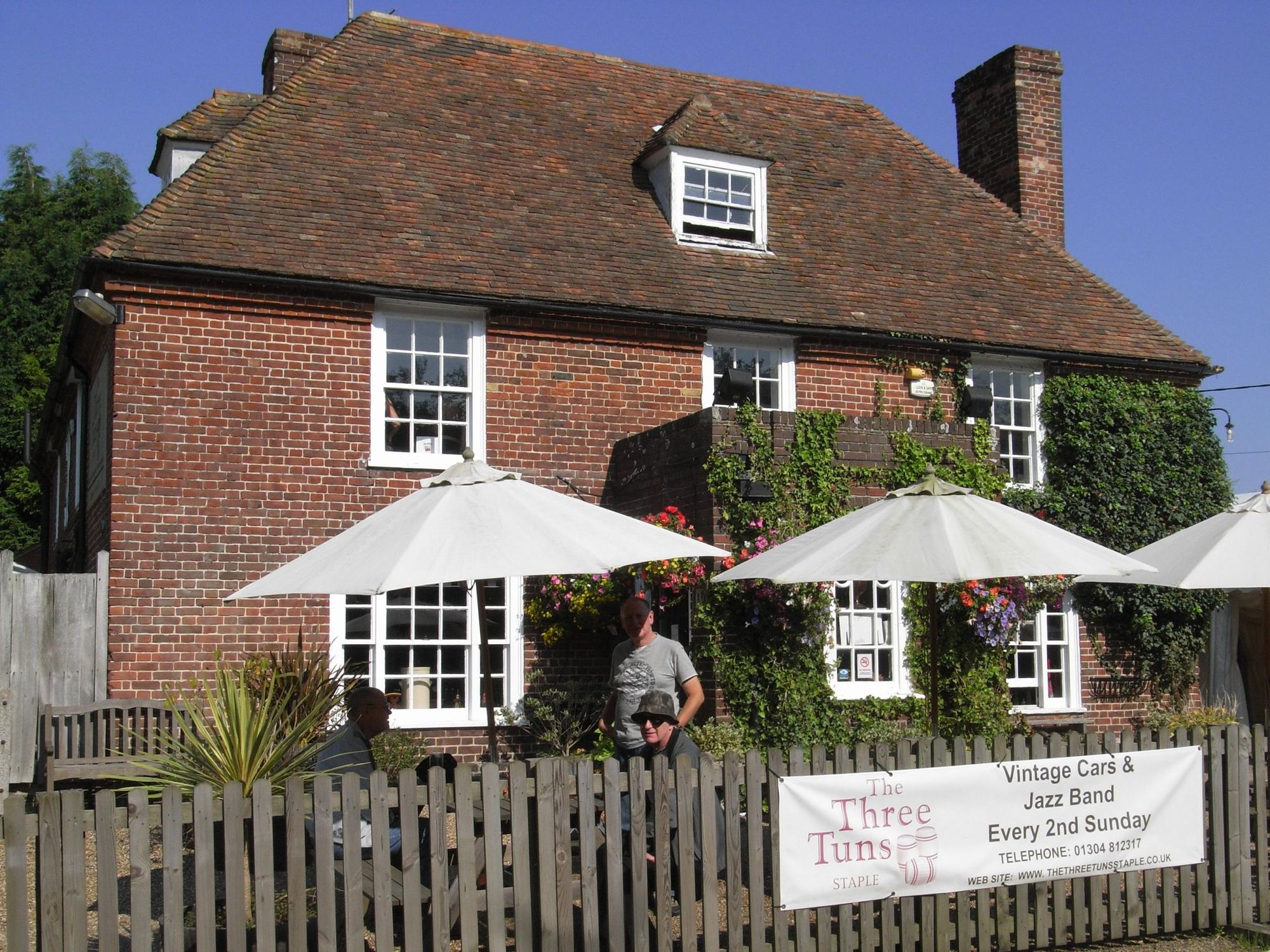 Tuns at Staple House, Staple - External #2 © Tony Wells. (Pub, External). Published on 06-07-2025
