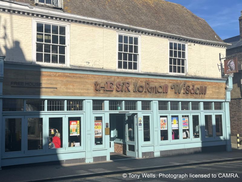 Sir Norman Wisdom, Deal - External © Tony Wells. (Pub, External, Key). Published on 02-03-2026