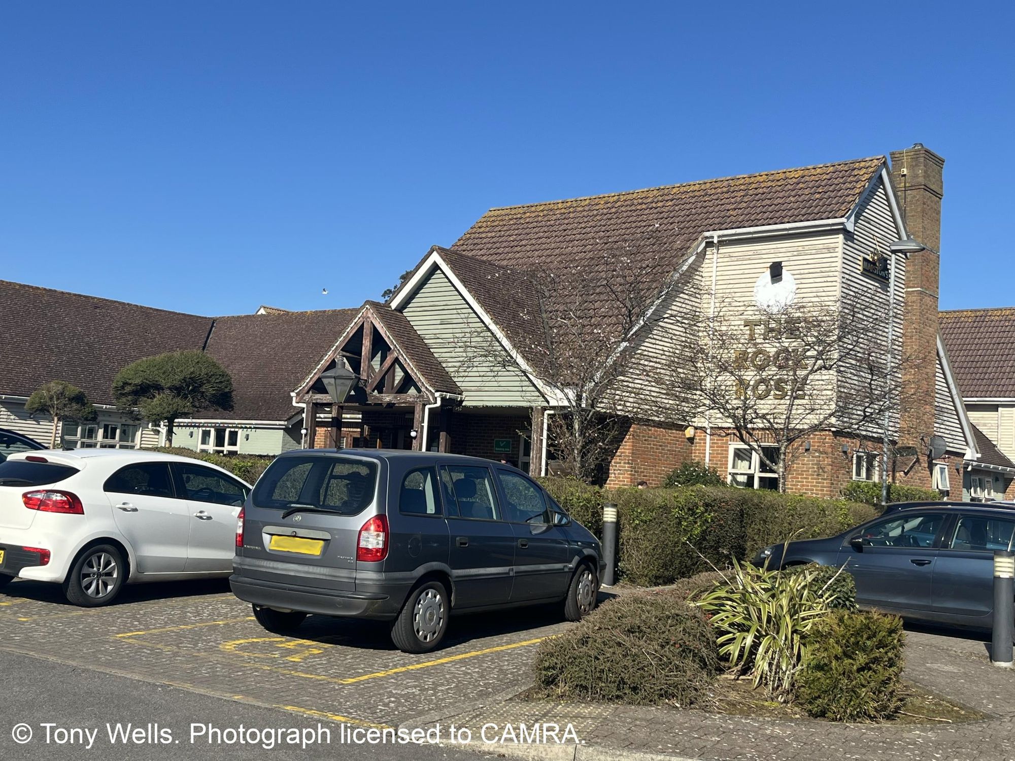 Rock Rose, Whitfield - External © Tony Wells. (Pub, External, Key). Published on 18-03-2026