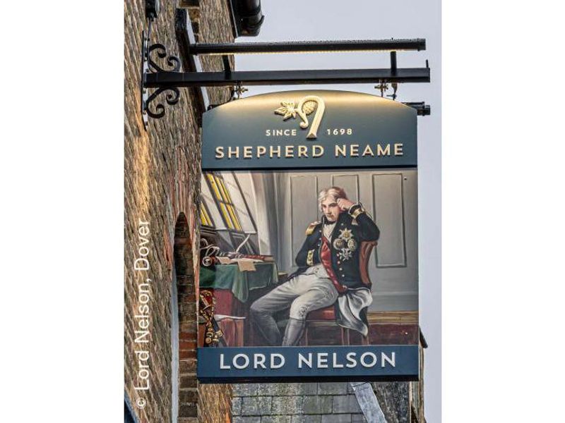 Lord Nelson, Dover - Sign. (Pub, Sign). Published on 27-02-2020