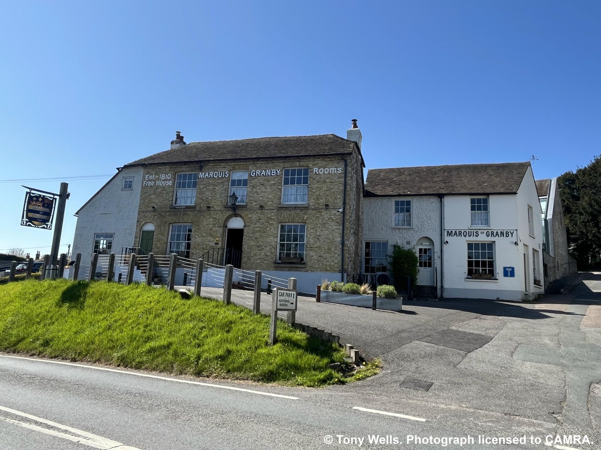 Marquis of Granby, Alkham - External #2 © Tony Wells. (Pub, External). Published on 26-04-2026