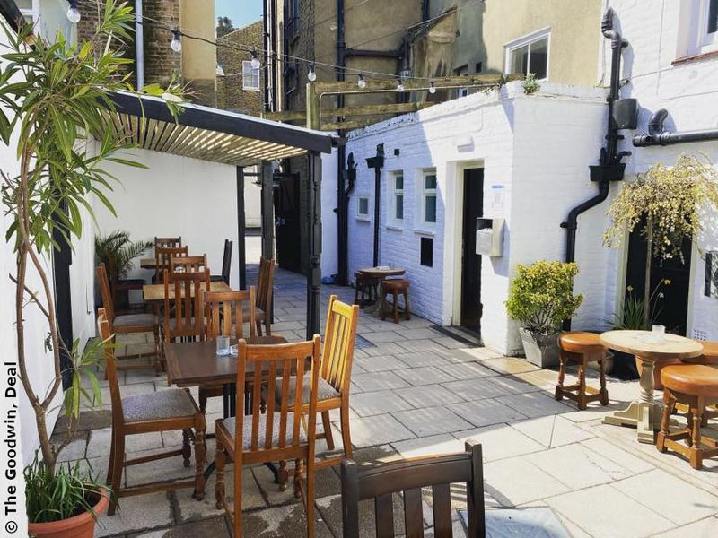 The Goodwin, Deal - Patio © The Goodwin. (Pub, Garden). Published on 13-06-2021 