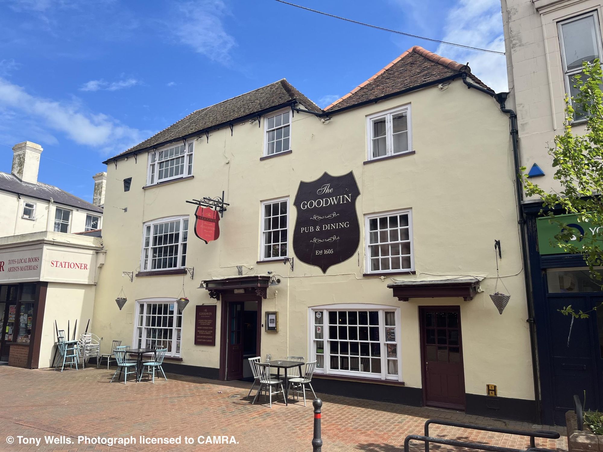 The Goodwin, Deal - External © Tony Wells. (Pub, External, Key). Published on 20-05-2026