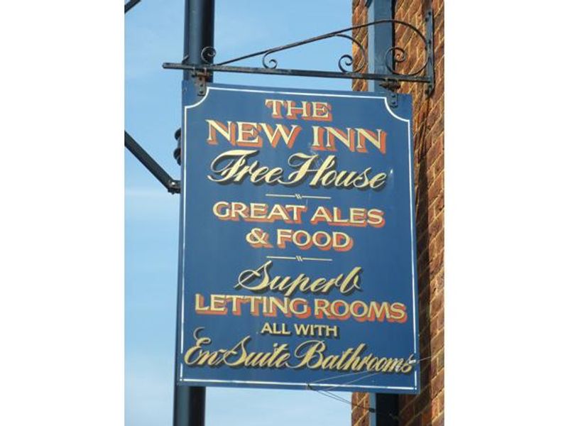 New Inn, Sandwich - Sign © Tony Wells. (Pub, Sign). Published on 22-06-2015 