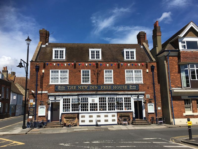 New Inn, Sandwich - External © Tony Wells. (Pub, External, Key). Published on 12-06-2019 