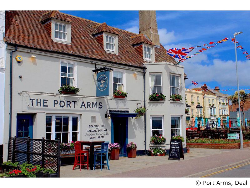 Port Arms, Deal - External © Port Arms. (Pub, External, Key). Published on 24-04-2022 