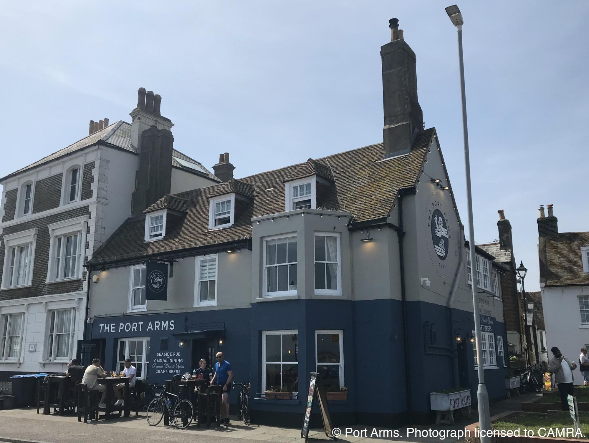 Port Arms, Deal - External #2 © Tony Wells.. (Pub, External). Published on 12-05-2024