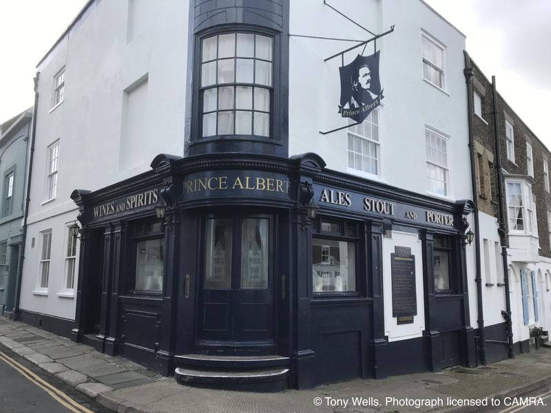 Prince Albert, Deal - External © Tony Wells. (Pub, External, Key). Published on 06-10-2024