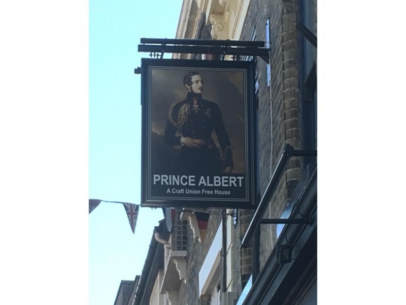 Prince Albert, Dover - Sign © Tony Wells. (Pub, Sign). Published on 12-06-2019