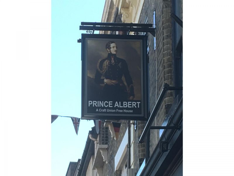 Prince Albert, Dover - Sign © Tony Wells. (Pub, Sign). Published on 12-06-2019 