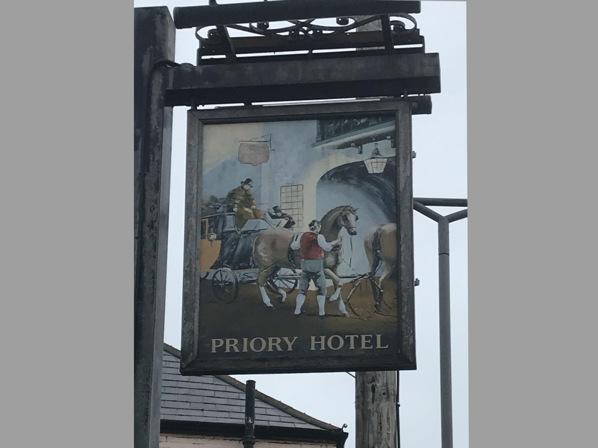 Priory Hotel, Dover - External © Tony Wells. (Pub, Sign). Published on 19-12-2024