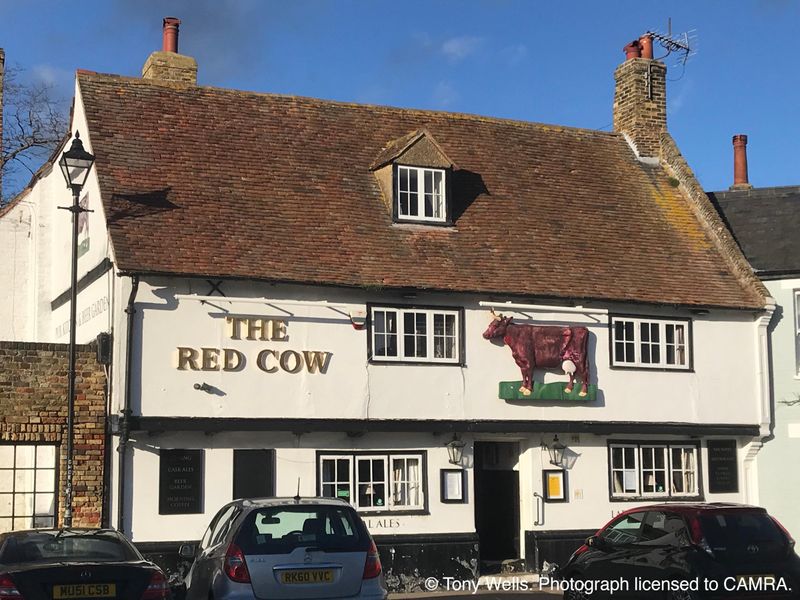 Red Cow, Sandwich - External © Tony Wells.. (Pub, External, Key). Published on 12-05-2024
