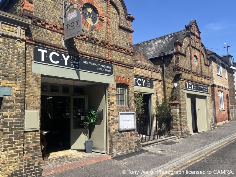 Court Yard, Deal - External © Tony Wells. (Pub, External, Key). Published on 09-08-2026
