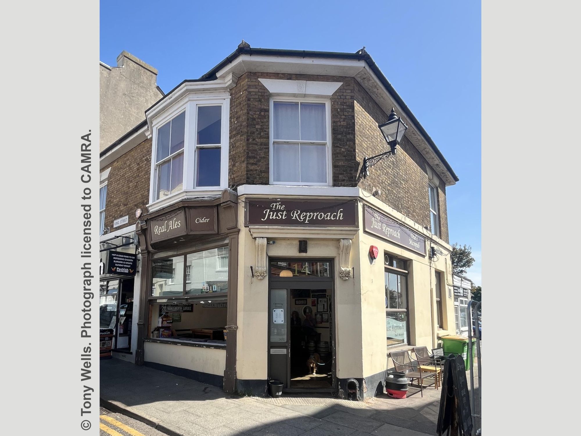 Just Reproach, Deal - External © Tony Wells. (Pub, External, Key). Published on 09-08-2026