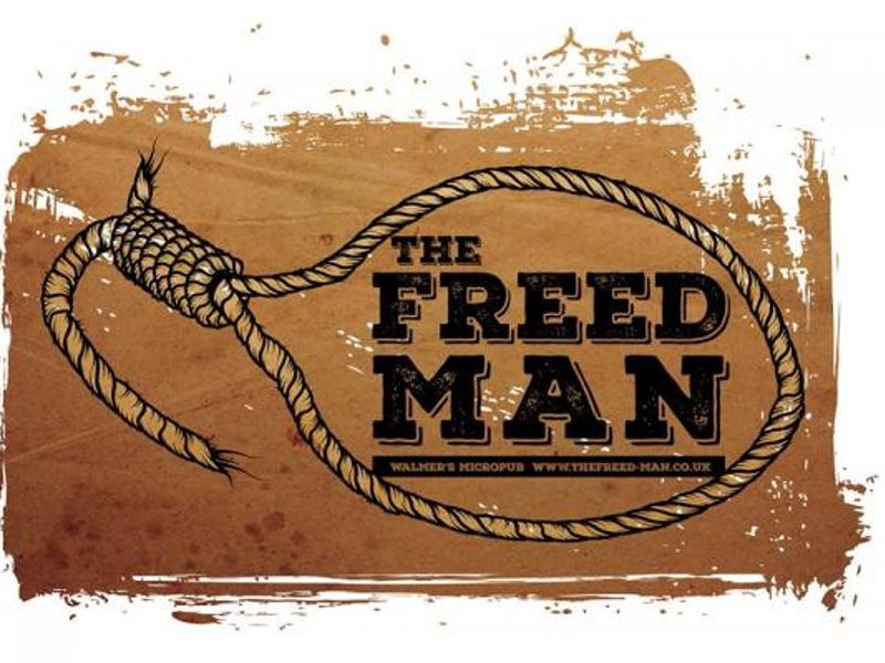 Freed Man, Walmer - Sign © Tony Wells. (Pub, Sign). Published on 22-01-2016 