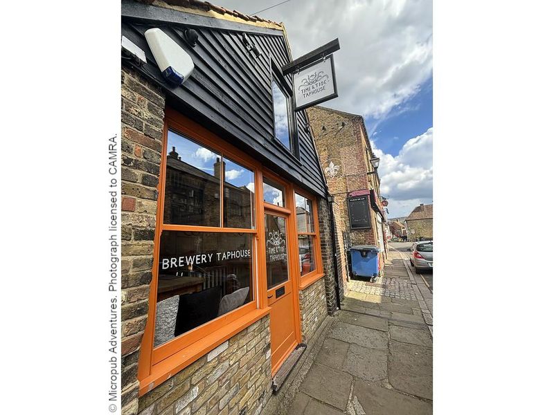 Time & Tide Taphouse, Sandwich - External © Micropub Adventures.. (Pub, External, Key). Published on 28-04-2024