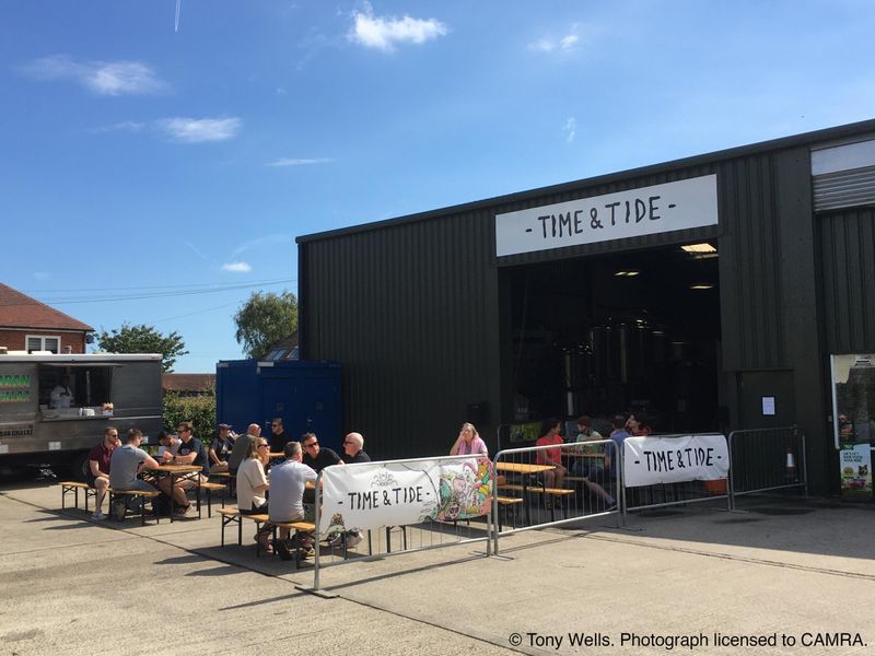 Time & Tide Taproom, Worth - External © Tony Wells. (Pub, External, Key). Published on 25-05-2024