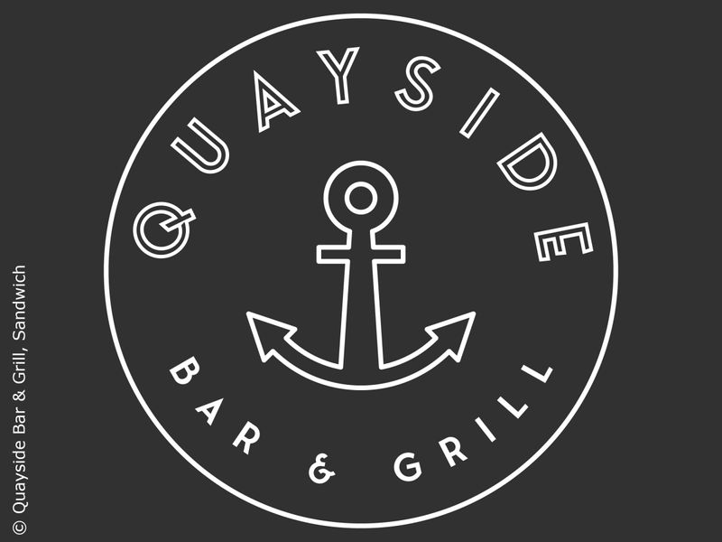 Quayside Bar & Grill, Sandwich - Sign © Quayside Bar & Grill. (Pub, Sign). Published on 29-04-2023