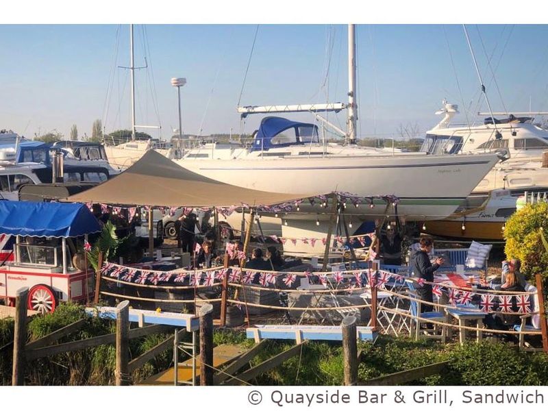 Quayside Bar & Grill, Sandwich - External #1 © Quayside Bar. (Pub, External, Key). Published on 08-11-2023
