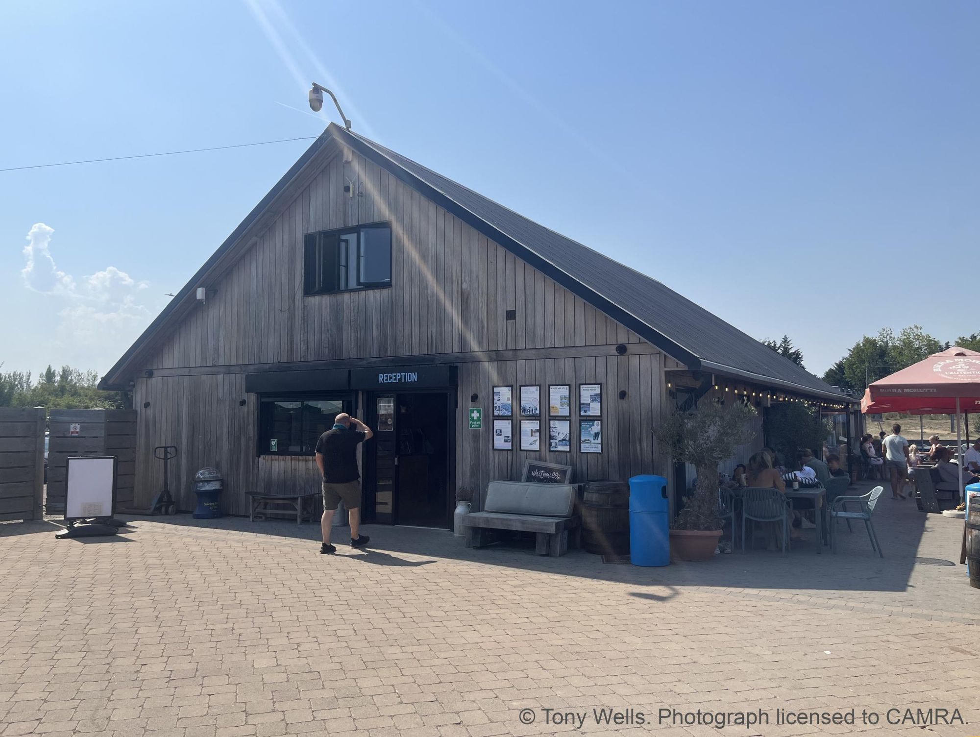 Whitecliffs Kitchen & Bar, Sandwich - External © Tony Wells. (Pub, External, Key). Published on 15-08-2026