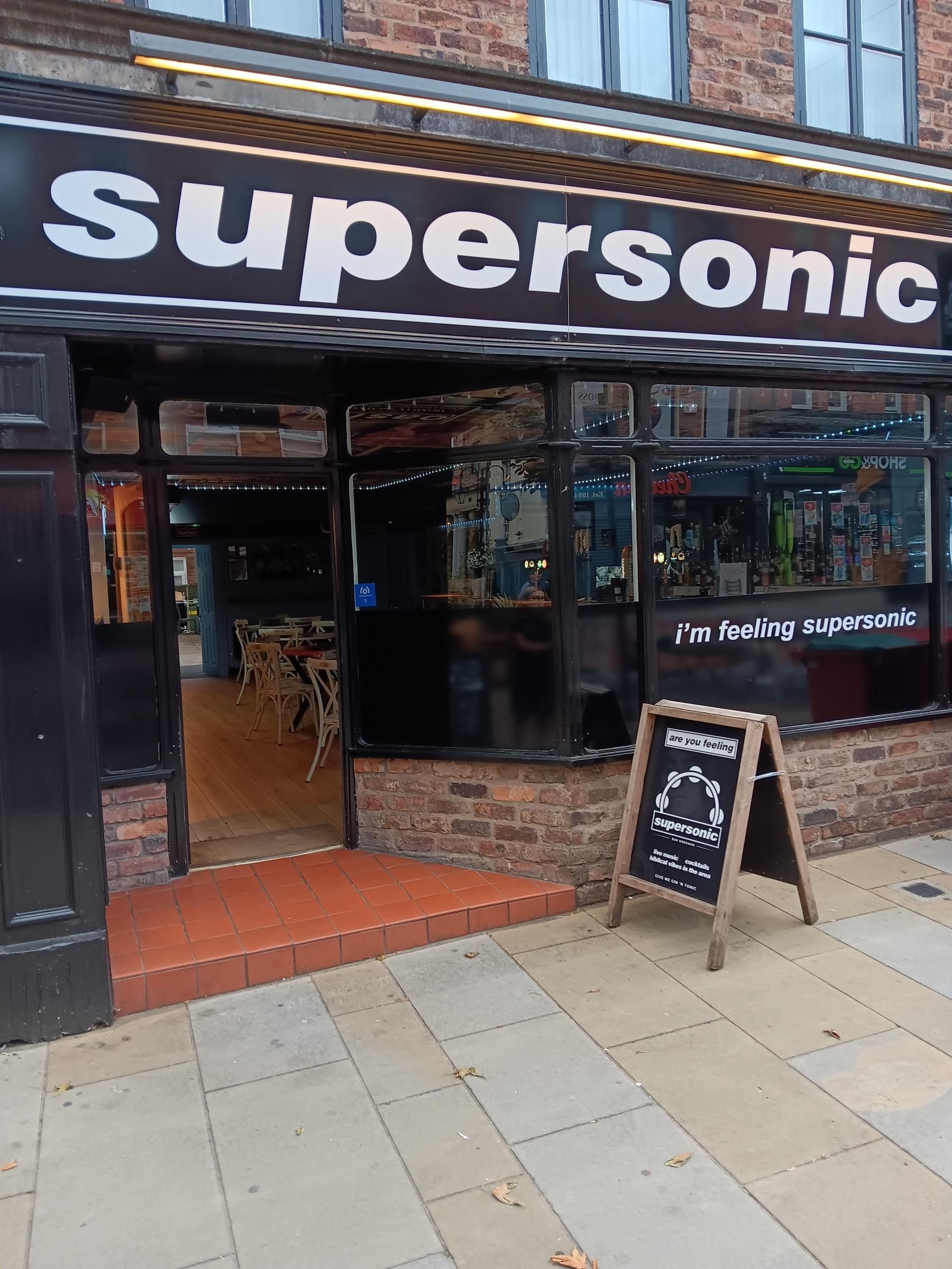 Supersonic - Wrexham High Street. (Bar, Key). Published on 06-09-2026