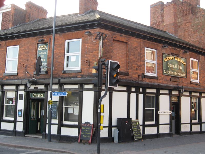Merry Widows, Derby. (Pub, External, Key). Published on 14-03-2013