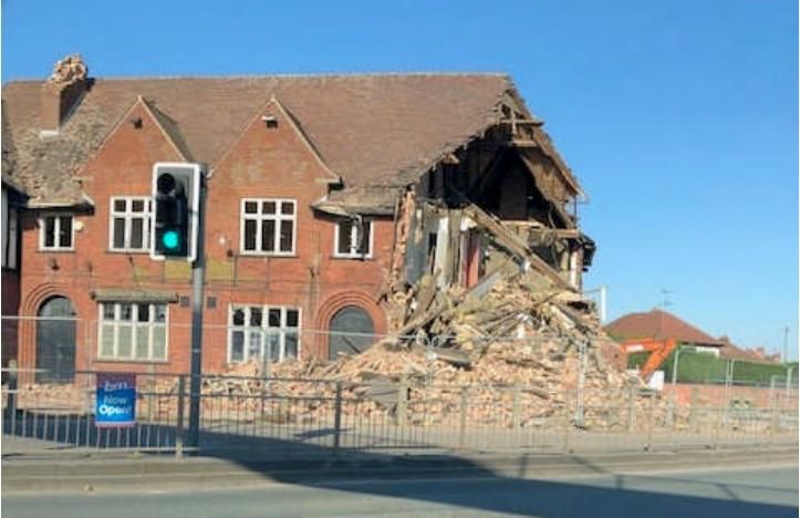 Demolishion. (Pub, External). Published on 14-06-2020