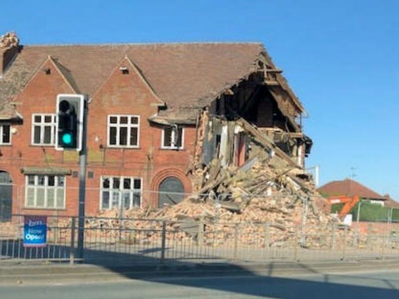 Demolishion. (Pub, External). Published on 14-06-2020