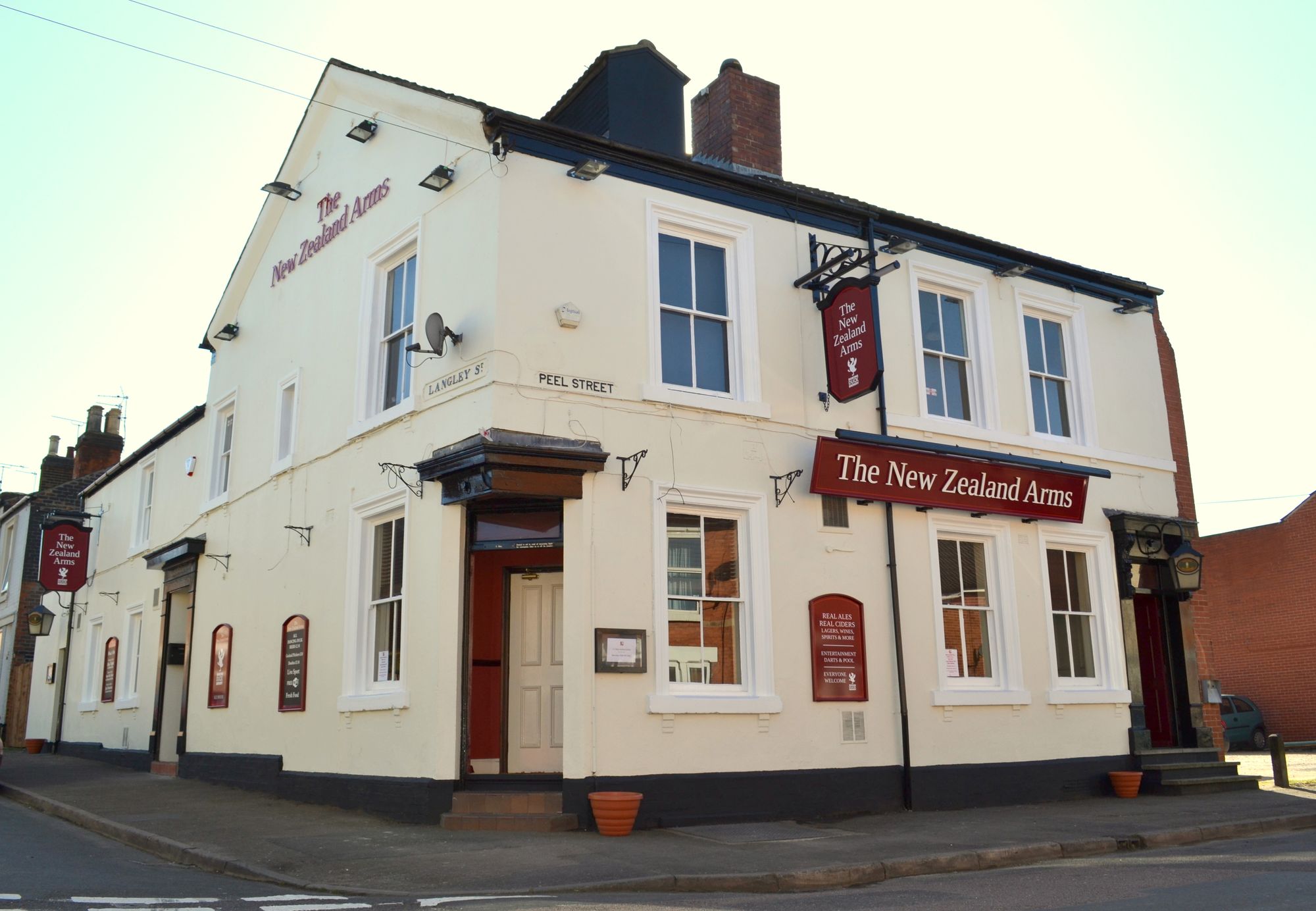 New Zealand Arms, Derby - external. (Pub, External, Key). Published on 10-04-2013
