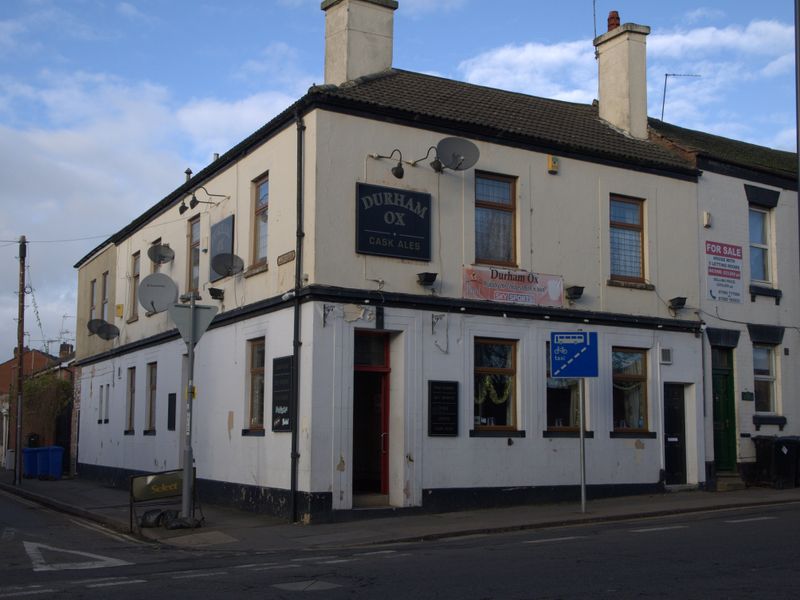 Durham Ox, Derby. (Pub, External, Key). Published on 12-12-2014 