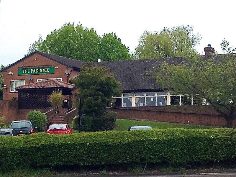 Paddock, Derby. (Pub, External, Key). Published on 10-06-2015