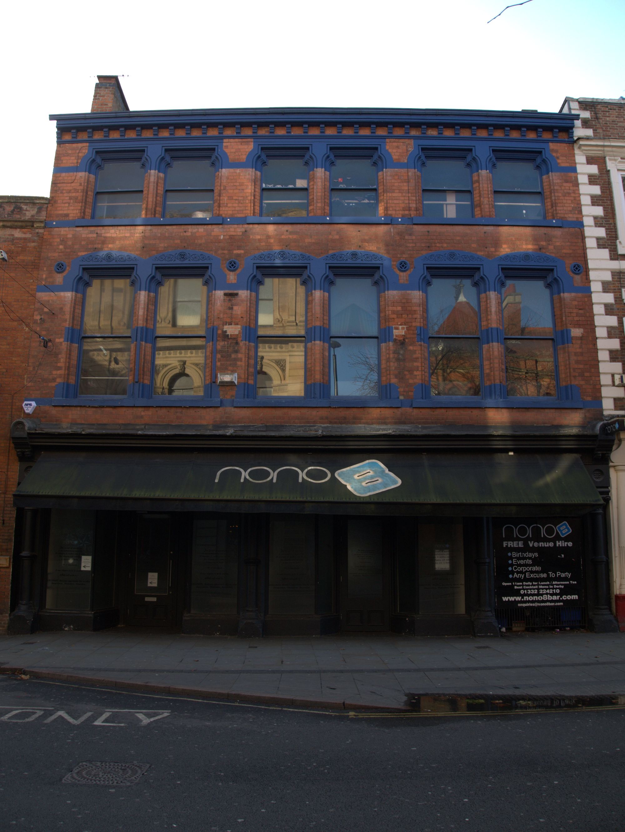 Nono8, Derby. (Pub, External). Published on 12-12-2014