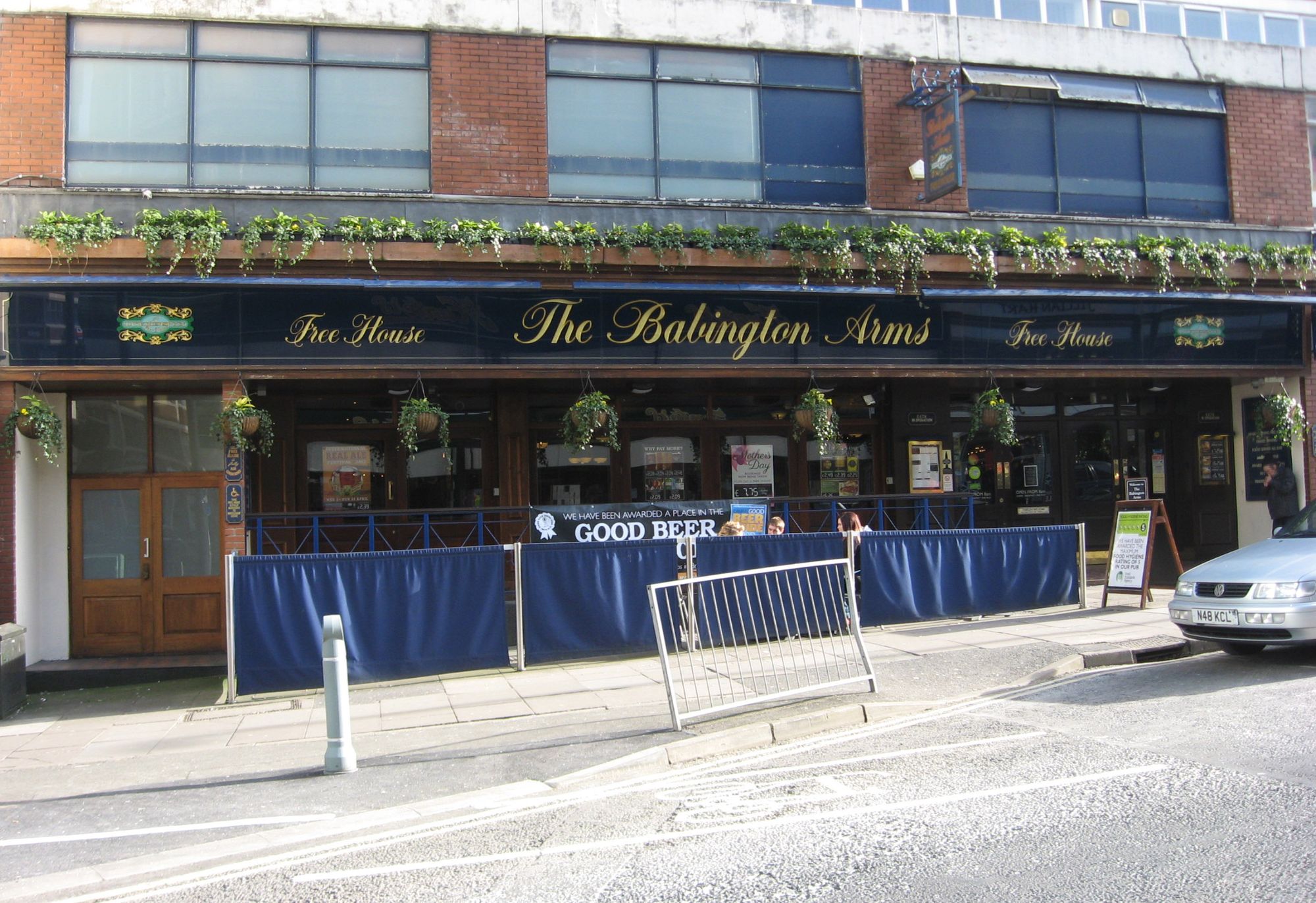 Babington Arms, Derby. (Pub, External, Key). Published on 14-03-2013